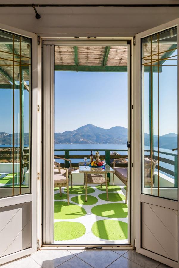 Вилла Melisses Sea View House Plaka  Экстерьер фото