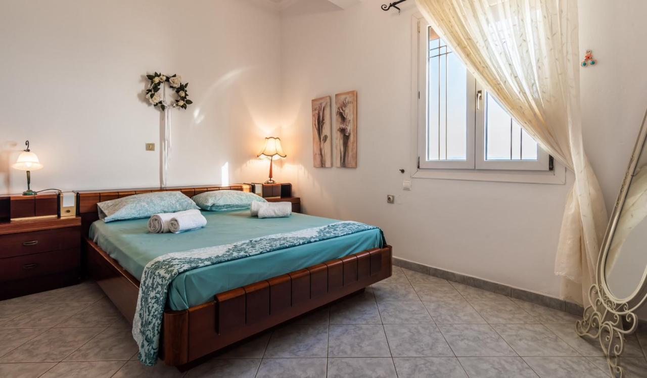 Вилла Melisses Sea View House Plaka  Экстерьер фото