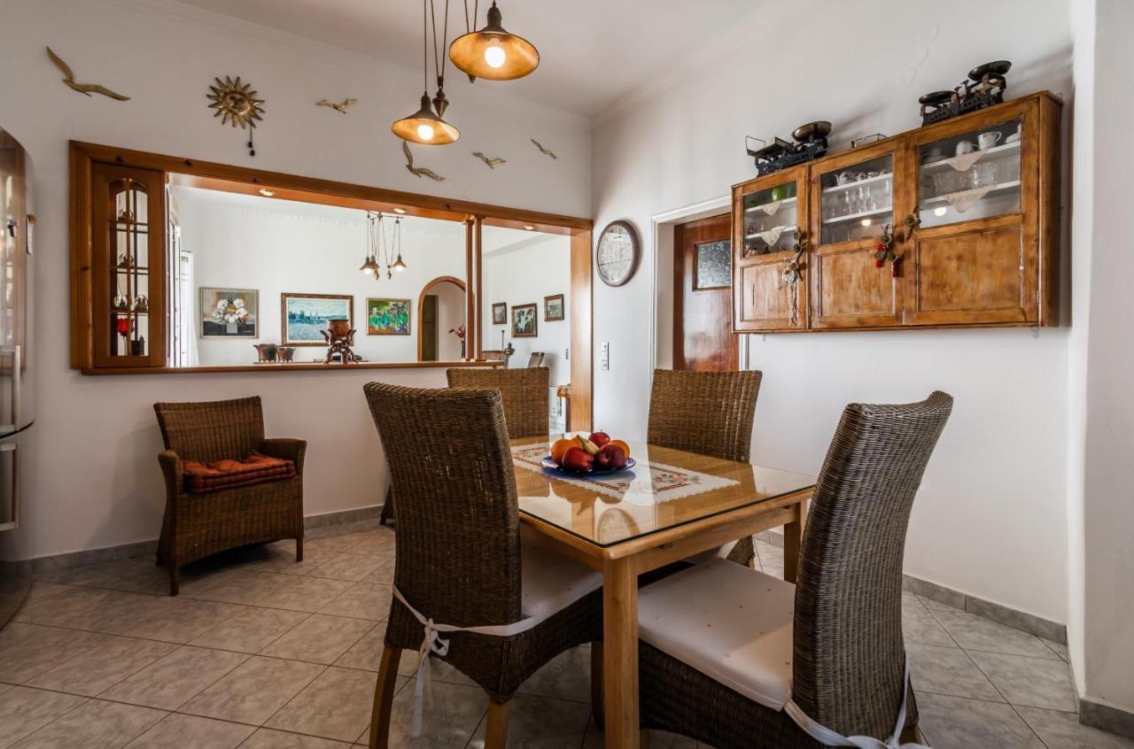 Вилла Melisses Sea View House Plaka  Экстерьер фото